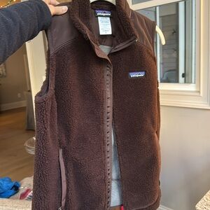 Patagonia Brown Fleece Vest